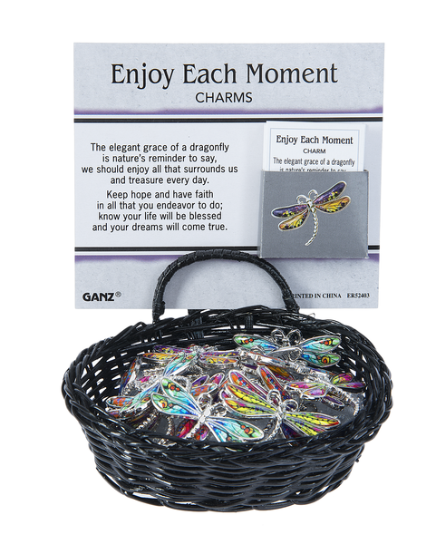 Dragonfly-Enjoy Each Moment Charms